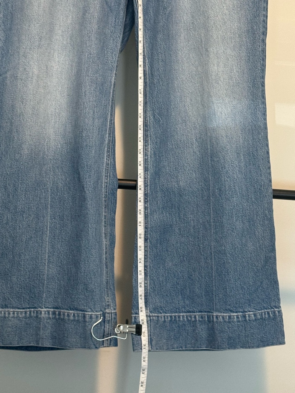 JCrew Classic High-Waist Wide-Leg Women's Jeans - Light Blue - Picture 2 of 10